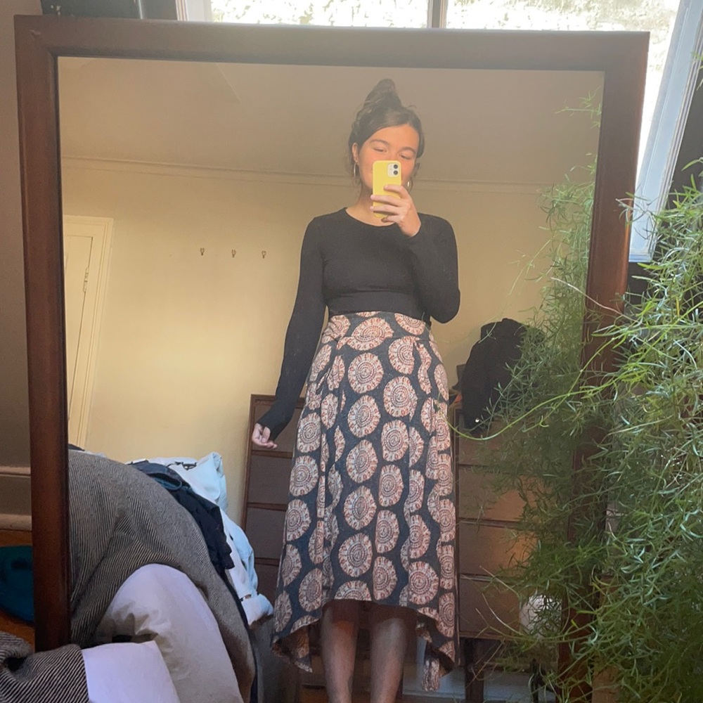 Free people maxi skirt